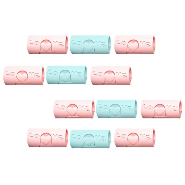 

clothing & wardrobe storage 12pcs bedsheet fixing clips food bag sealing clamps (random color)