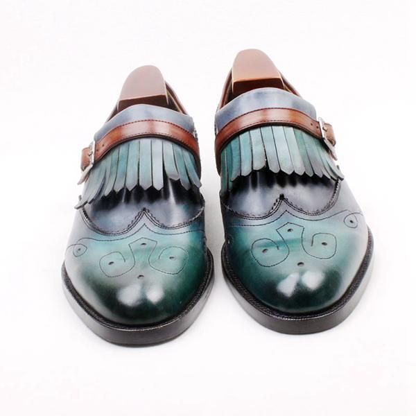 

men shoes new fashion handmade pu leather slip-on dress casual stylish all-match loafers zapatos de hombre ha169, Black