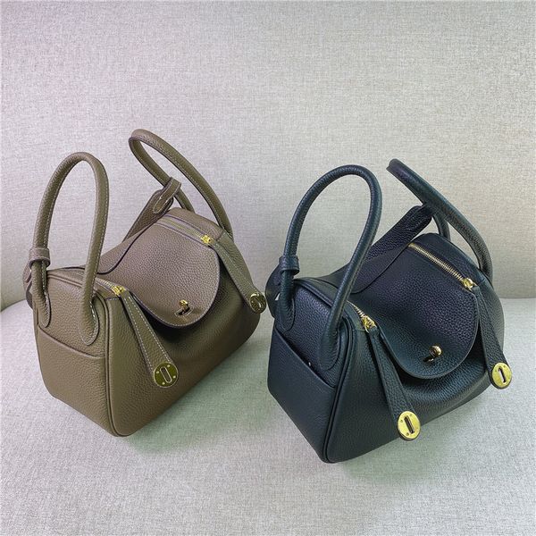 

design hand 2021 new head leather mini classic versatile pillow large capacity one shoulder messenger handbag srd0