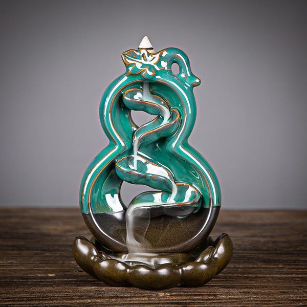 

backflow incense burner creative home decoration ceramic left and right fengyuan sandalwood stove fragrance lamps