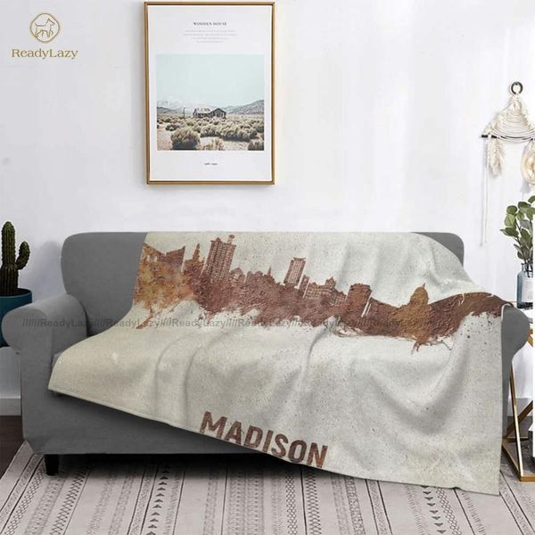

blankets rust blanket colorful fleece cold soft bedspread