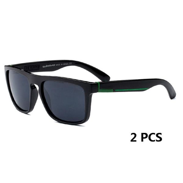 

outdoor eyewear two pcs brand polarized glasses men women fishing sun goggles camping hiking driving cycling sport sunglasses
