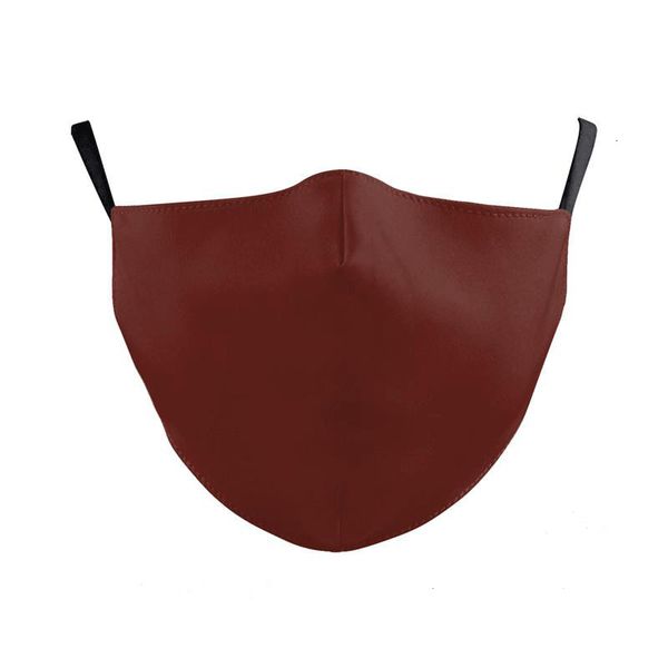 

color 2021 pure product monochrome washable cotton mask filter