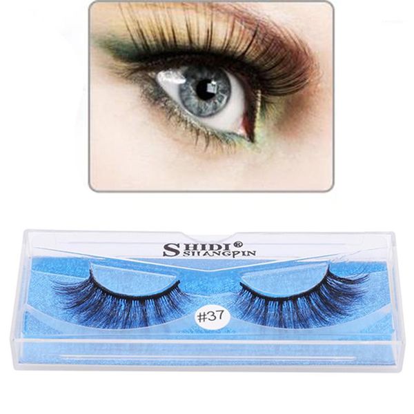

1pair 3d mink eyelashes handmade makeup natural long false mink1