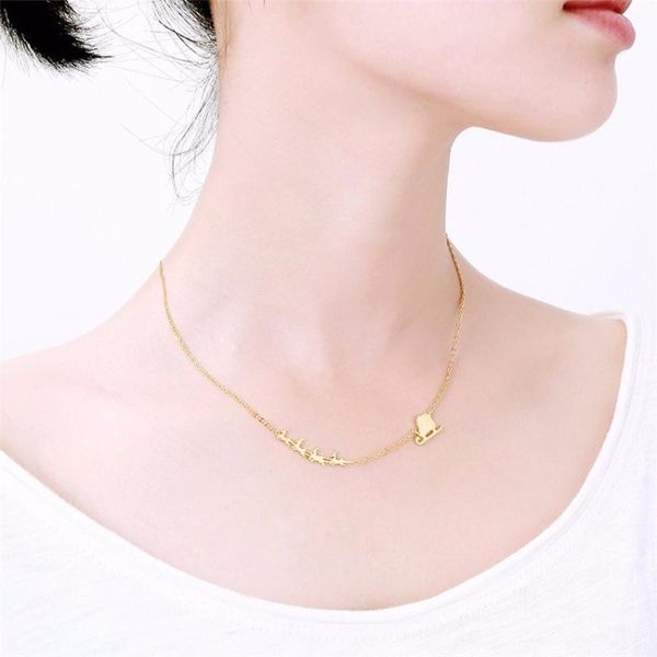 

retro santa body jewelry charm stainless steel sleigh trendy necklace for women men delicate creative christmas gifts pendant necklaces, Silver