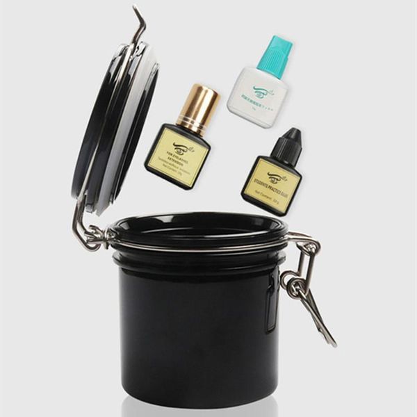 

storage bottles & jars professional for lashes eyelash extension glue box extensions lash cosmetics tool tslm1