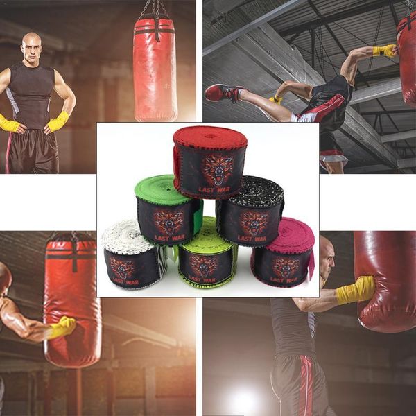 

sport handwraps boxing bandage muay thai fight sanda straps length 5m hand gloves wraps resistance bands