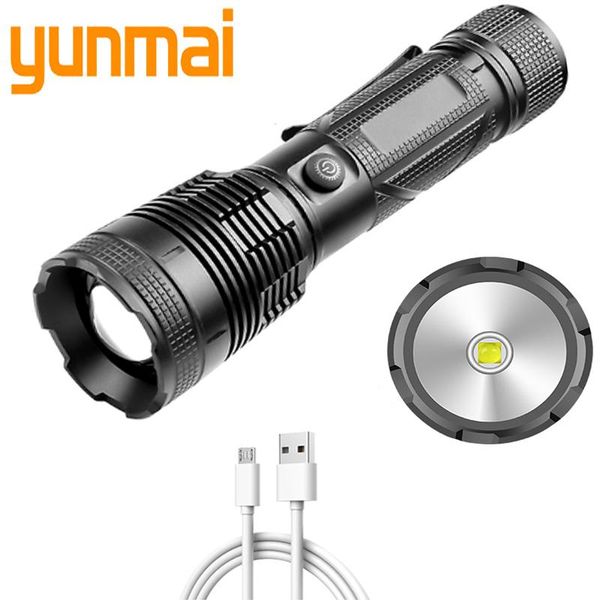 

other led lighting torch zoomable lantern for camping xhp90.2 4-core usb rechargeable powerbank 18650 26650 battery