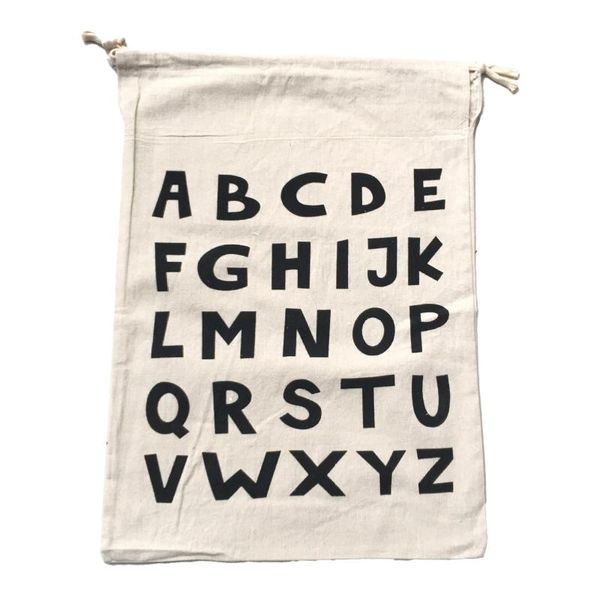 

storage bags reusable home with drawstring dormitory laundry toy canvas fabric lightweight dirty clothes foldable bag travel portable