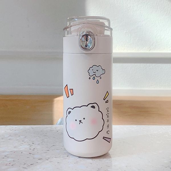 

water bottles 400ml cute vacuum flask couple animal cup girl portable bottleks mugcoffee mug travel