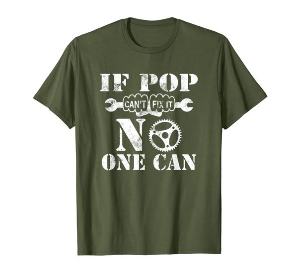 

if pop can't fix it no one can t-shirt, White;black