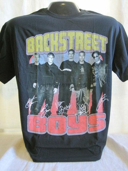 

men's t-shirts backstreet boys t-shirt bsb vocal group boy band music apparel 061, White;black