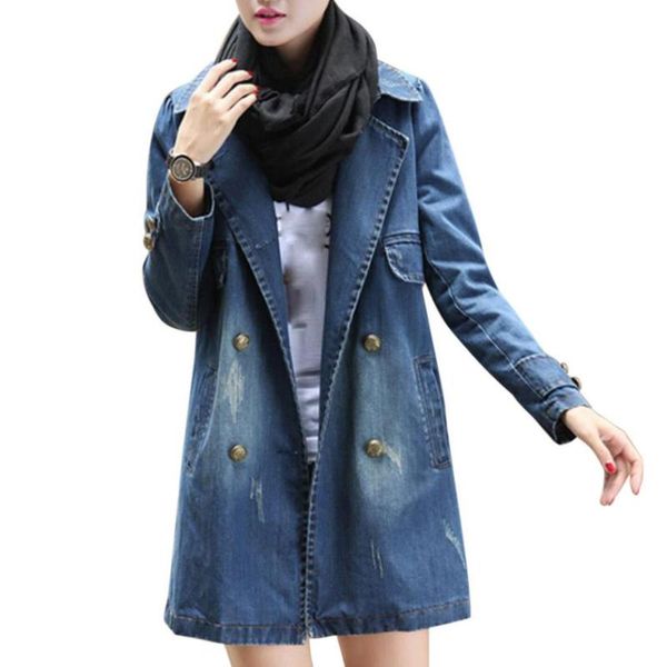 

women's jackets women coat harajuku casual autumn outwear clothes nice basic denim jacket#j5s, Black;brown