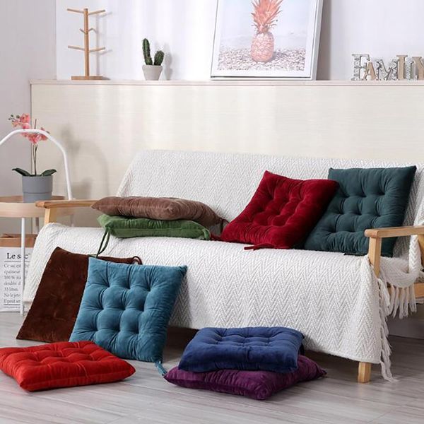 

cushion/decorative pillow thickened chair cushion bedroom living room tatami office stool pad driver seat home decoration