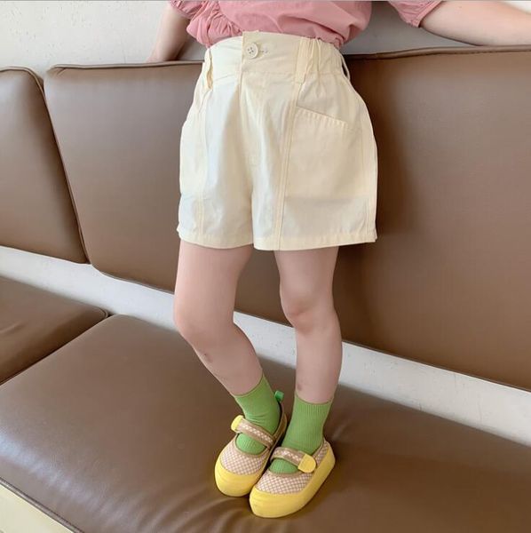 

shorts 2021 arrival girls summer fashion 2-7 years co104, Black