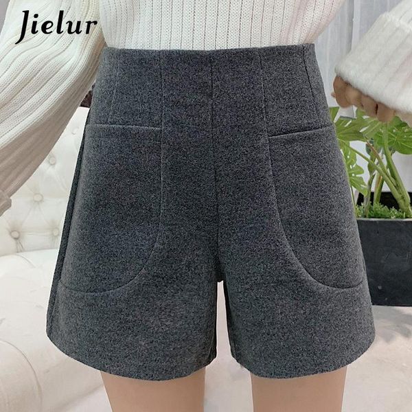 

women's shorts women high waist leisure fashion plus size short pants work wear elegant lady wide leg femme pantalones 3xl, White;black
