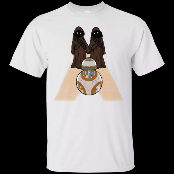 

space wars droid meets the shining alien movie mashup white tshirt, White;black