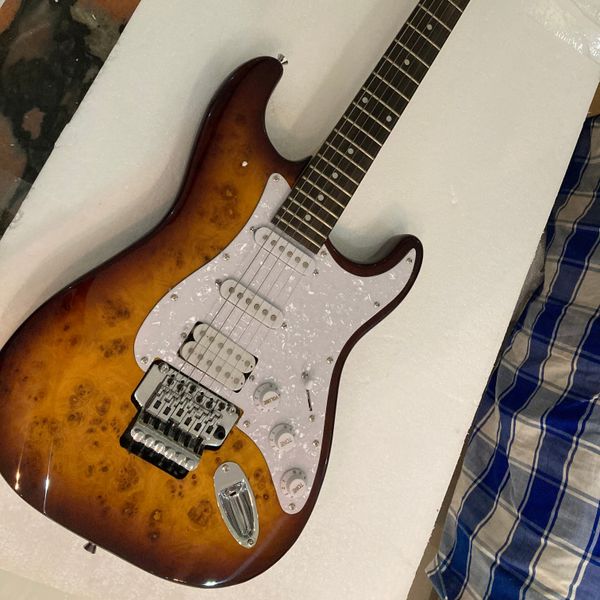 

wholesale custom body stratocast-er chrome tremolo floyd rose electric guitar