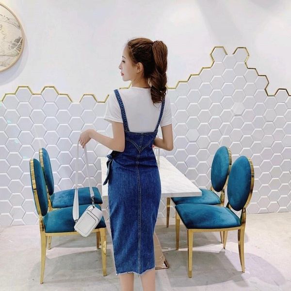

casual dresses summer women sleeveless suspender strapless denim medium length bow slim fit ladies fashion sheath wrap, Black;gray