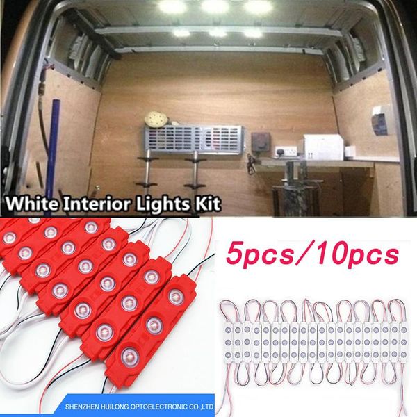 

party decoration led module three lamp waterproof injection mold set white light red