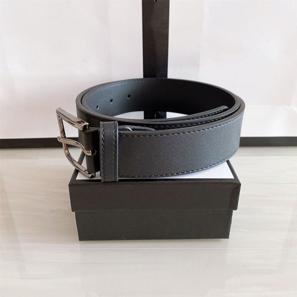 

2021 fashion genuine leather belts for mens letter buckle men women jeans rhinestone belt width 3.8-3.4cm 90-125cm, Black;brown