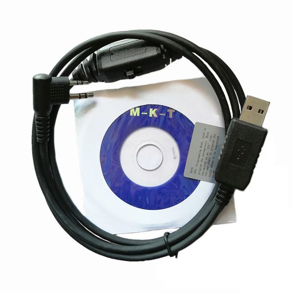 Cavo di programmazione USB dati affidabile per radio bidirezionale HYT PD508 PD500 PD560 PD580 PD590 PD600 accessori Walki Talkie Hytera
