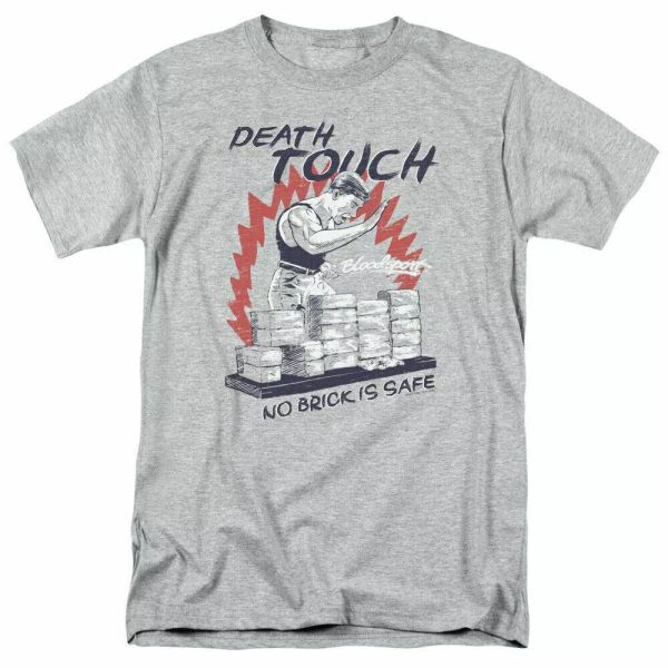

Bloodsport Death Touch T Shirt Mens Licensed Classic Movie Tee Sport Gray, Mainly pictures