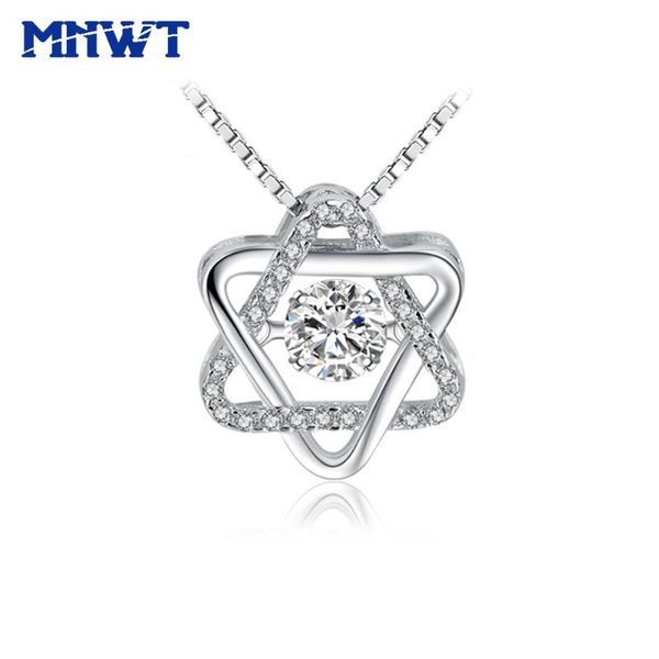 

pendant necklaces mnwt 1 pcs delicate simple woman necklace charm elegance fashion jewelry for women girls holiday gift, Silver