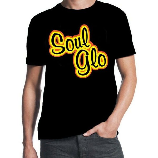 

soul glo t-shirt coming to america 80's movie size s-5xl, White;black