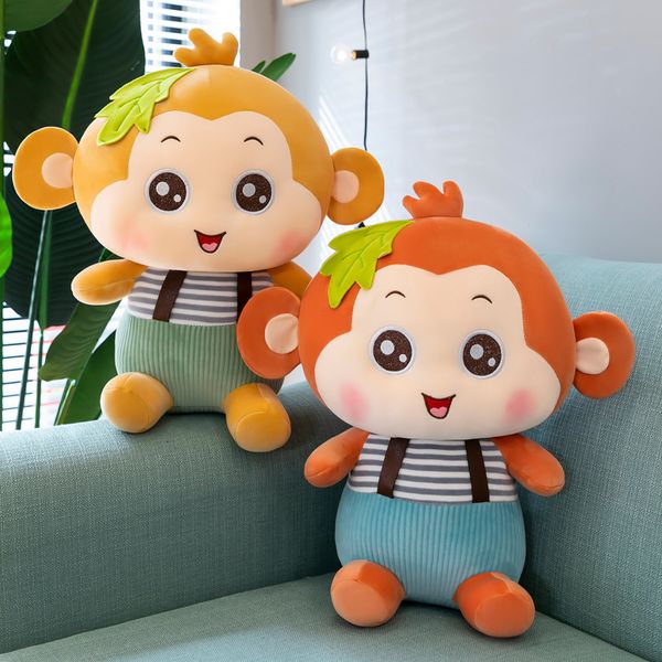 

new cartoon strap monkey doll plush toy gift