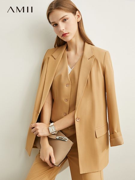 

women's tracksuits -conjunto de terno profissional com duas peÃ§as, molo primavera feminino, calÃ§a cintura alta e pernas largas, casaco, Gray