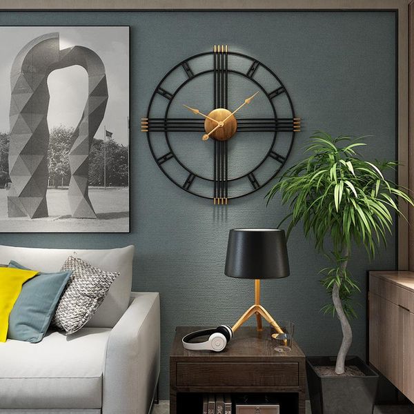 

wall clocks selling modern simple clock living room nordic style silent iron gift