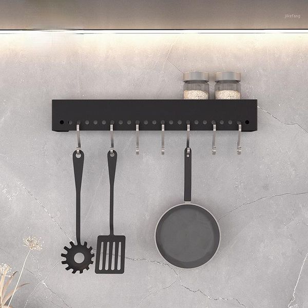 

alumimum kitchen rack hook storage wall hanging seasoning supplies bottles & jars