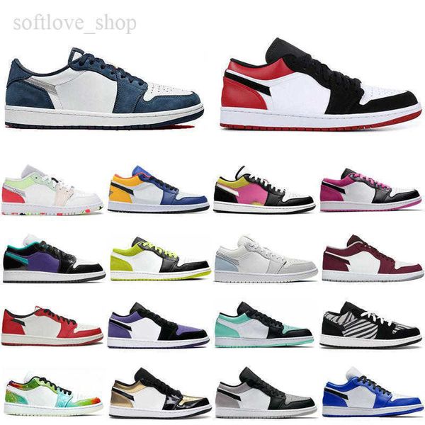 

2021 game royal 1 mens shoes low court purple white red shadow glow bred gray black toe 1s women skateboard sneakers