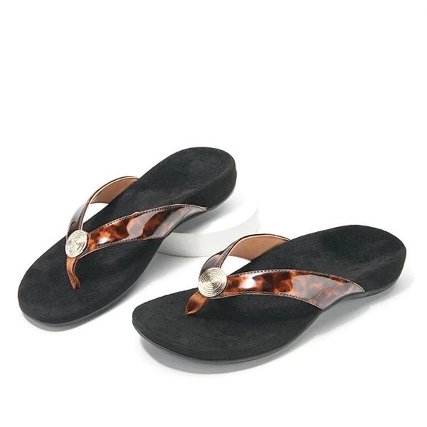 

women non slip flip flop slippers woman summer ladies shoes comfortable leisure beach slides female soft footwear, Black