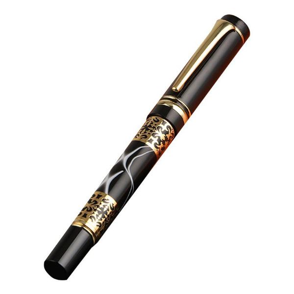 

0.5mm metal ballpoint pen acrylic marble roller ball luxury business signature 634b fountain pens