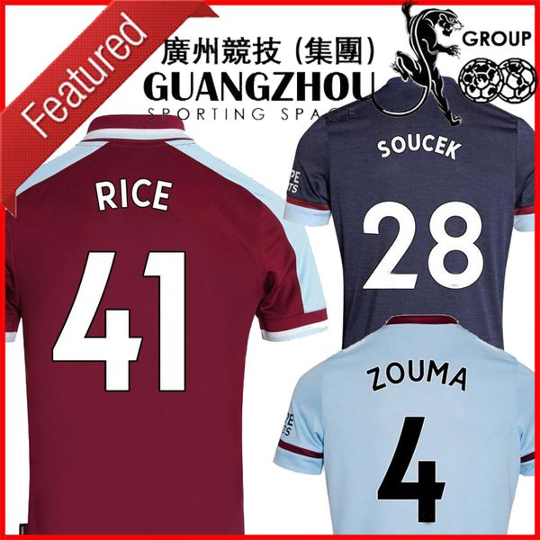 

21 22 west soccer jersey men home red rice united vlasic 2021 2022 ham football shirt away black kids set uniform third navy zouma soucek be, Black;yellow