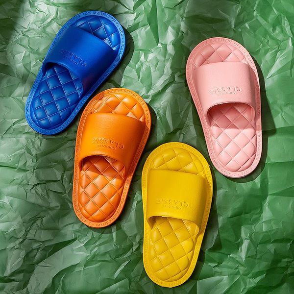 

children bathroom shower slippers for boys girls summer soft sole beach casual shoes kids indoor home house slipper, Black;grey