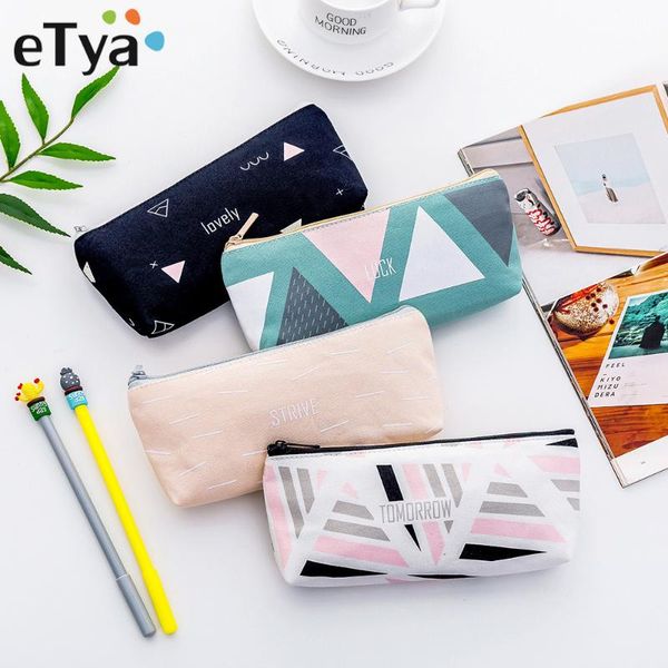 

pencil bags portable zipper cosmetic bag cute make up case makeup storage pouch purse travel organizer toiletry wash toothbrush
