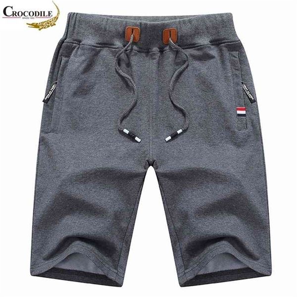 marca Jogger Shorts casual Fashion Summer Mens Beach Cotton Casual Male homme Abbigliamento di marca 210806