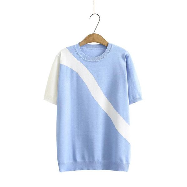 

women's t-shirt plus size xl-4xl short sleeve summer tshirts patchwork slim fashion crochet large shirts, White