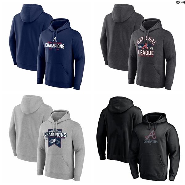 

atlantabravesmen women youth 2021 world series champions locker room pullover baseball hoodie heathered gray, Black