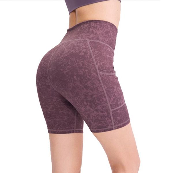 

running pants women gym shorts yoga leggings tights for sports with pockets high waist tight short, Black;blue
