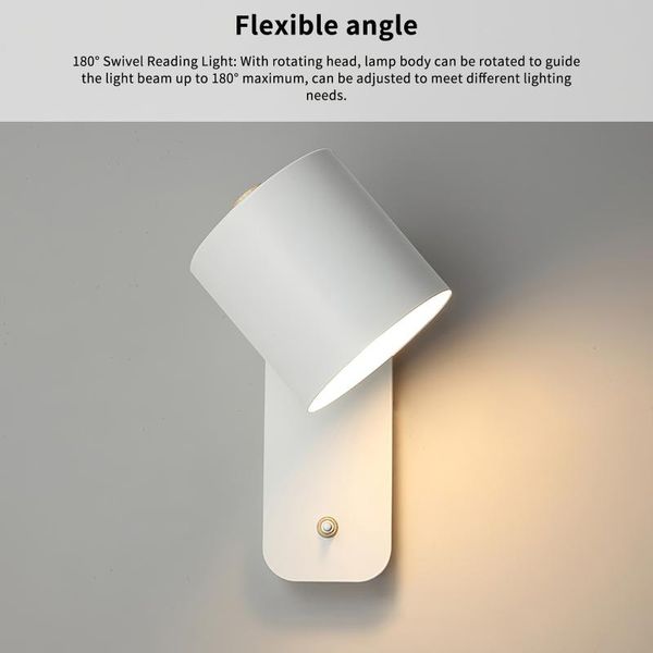 

wall lamp modern led waterproof indoor north europe style black iron lighting bedroom living room stair study