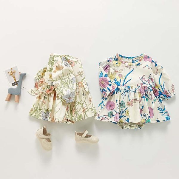 

girl's dresses born baby girls for kids floral clothes infant romper girl toddler children clothing princess birthday party, Red;yellow