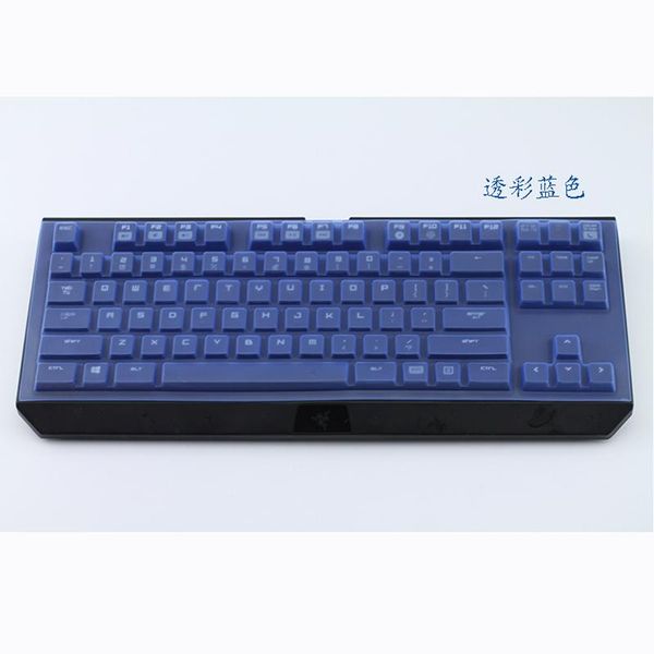 

keyboard covers espl silicone dustproof cover for razer blackwidow tournament edition 87 key mechanical protective film