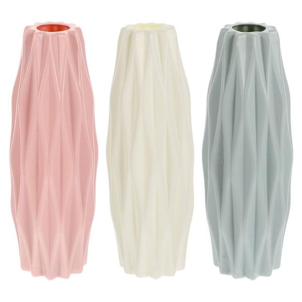 

vases 3pcs nordic style vase adornment decorative floral pot home deskornaments