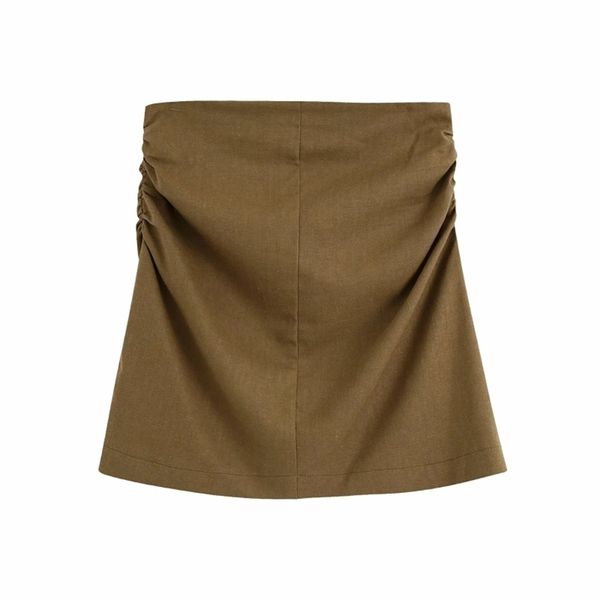 Старинные офисные Laydies сшитые юбки осень белье женщины мини сексуальные женские лаконичные девушки прямые юбка 210527