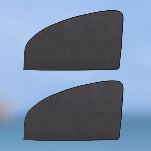 

2pcs magnetic car sun shade uv protection curtain window sunshade side mesh visor summer fi