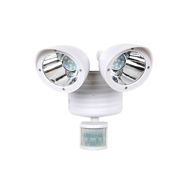 

outdoor wall lamps 22 led dual security detector solar spot light motion sensor floodlight,white